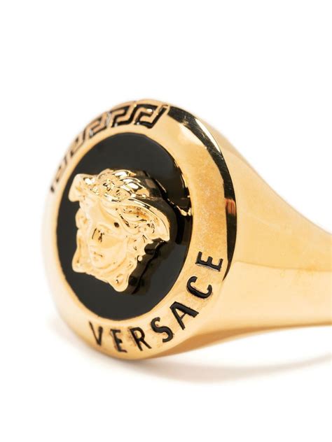 versace plaque|Versace rings for women.